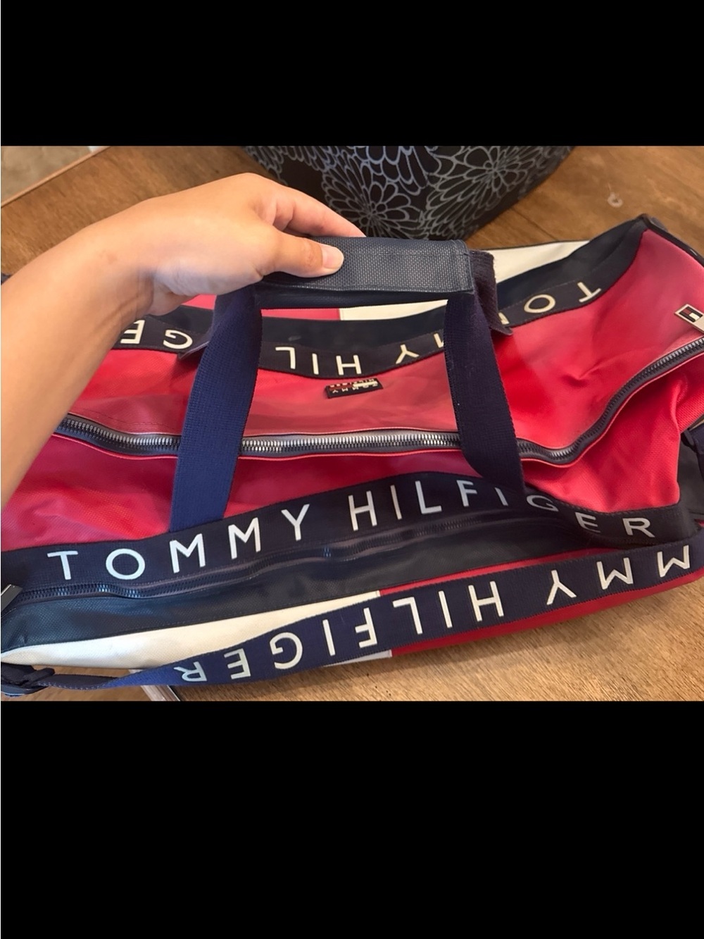 Vintage Tommy Hilfiger Duffel Bag - Picture 3 of 4